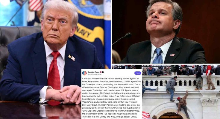 Trump blasts FBI and January 6th