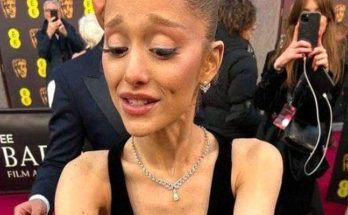 ariana Grande at the BAFTA Awards red carpet event