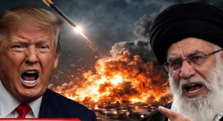 Trump Khamenei massive explosion
