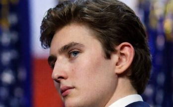 Draft Barron Trump website Middle East conflict