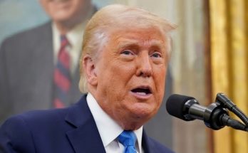 Trump update news with siren emoji