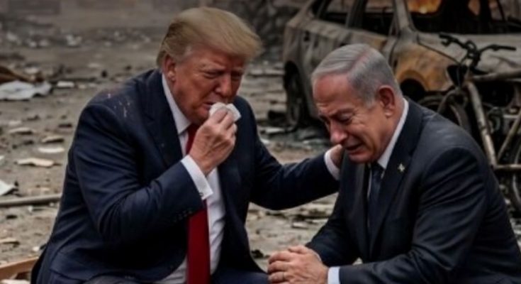 Sad news Trump Netanyahu Israel conflict
