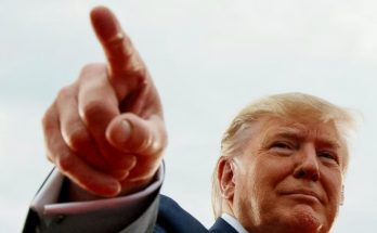 Trump speaks on Iran leaders collage