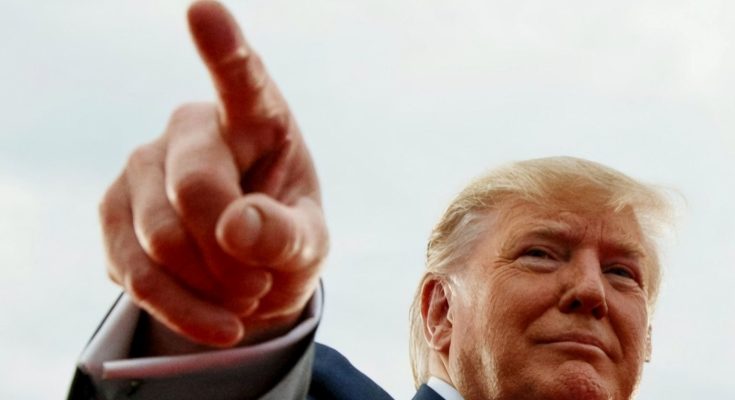 Trump speaks on Iran leaders collage