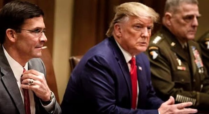 Trump to be marshalled