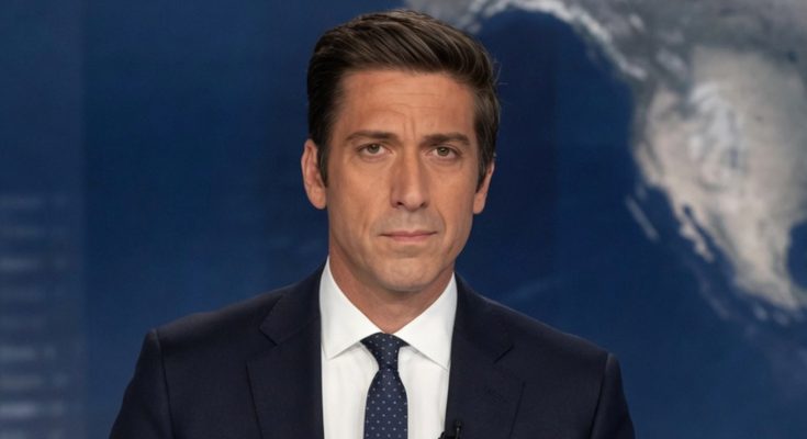 David Muir ABC News anchor close-up