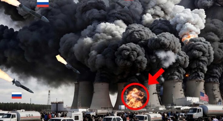 Russian missiles strike US power plant