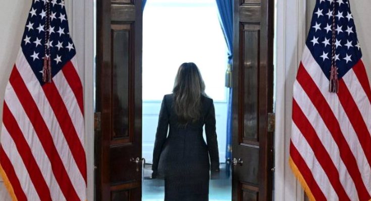 Melania throws Donald under the bus